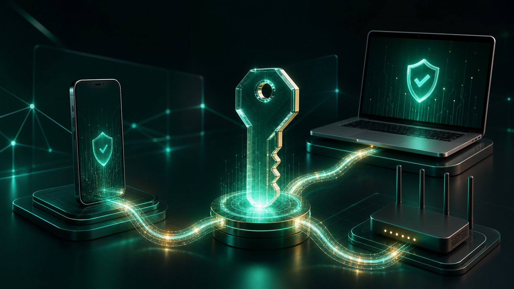 Keyhole HApp secure access visual